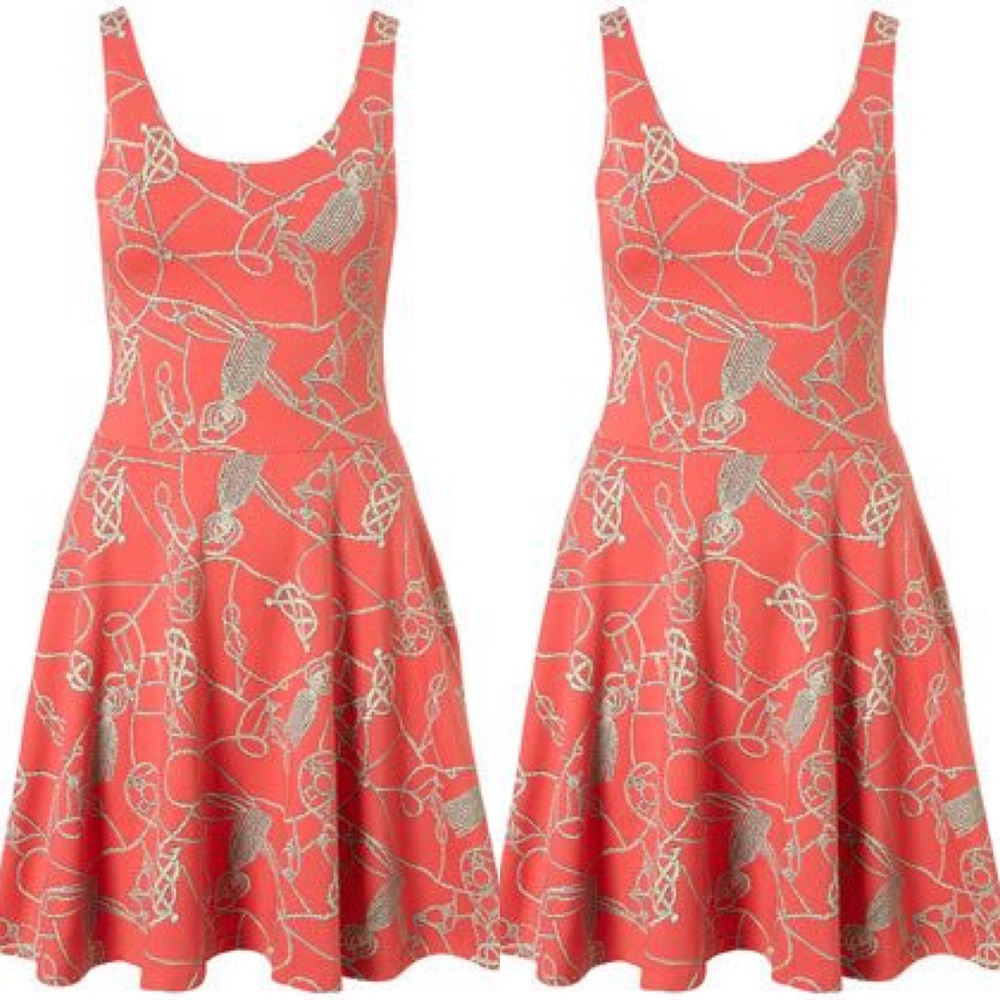 Topshop skater dress